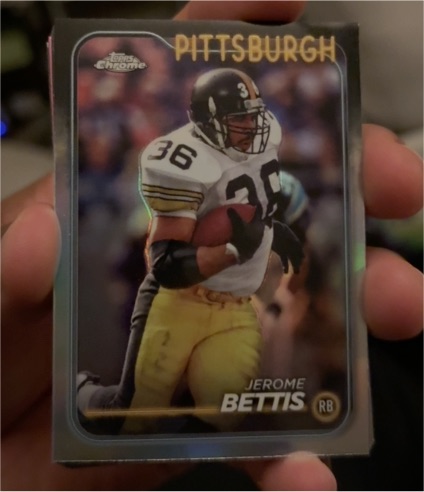 2024 Topps Chrome #164 Jerome Bettis — front
