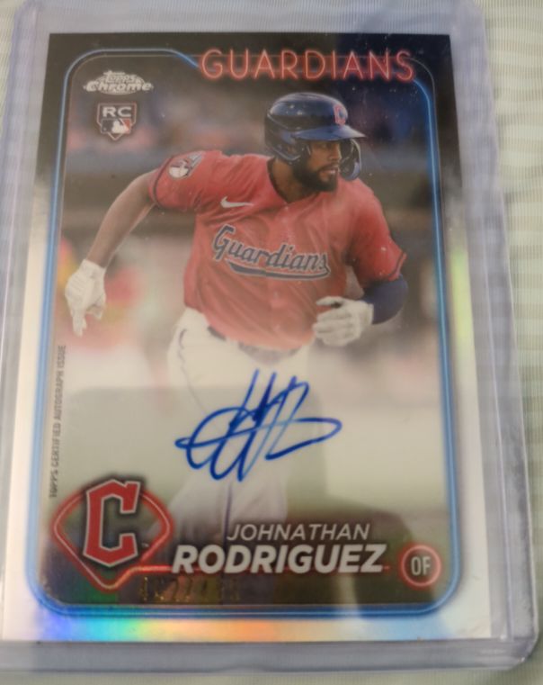 2024 Topps Chrome Update #RA-JR Johnathan Rodriguez — front