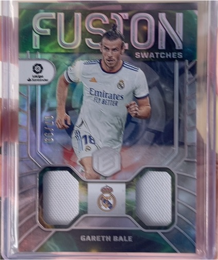 2022-23 Panini Chronicles Fusion Swatches #FS-GB Gareth Bale — front