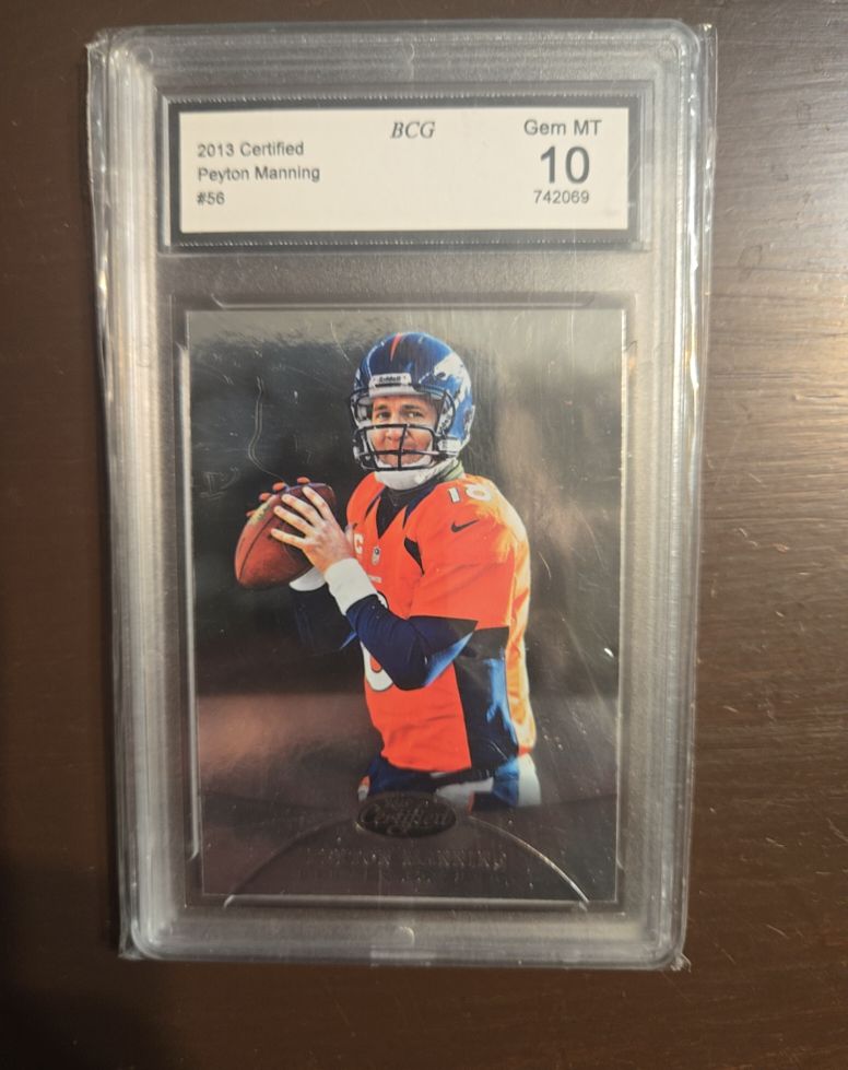2013 Certified #56 Peyton Manning — front
