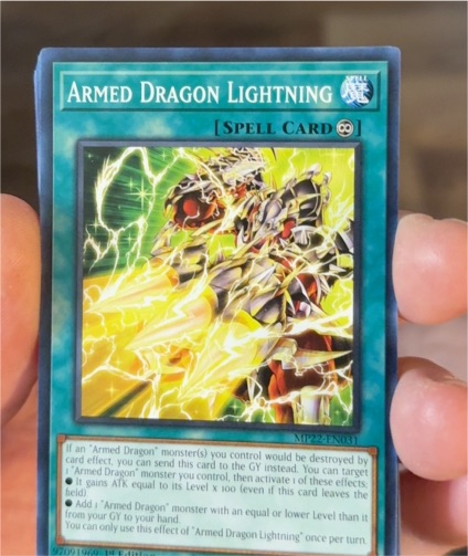 Yu-Gi-Oh! MP22-EN031 Armed Dragon Lightning — front