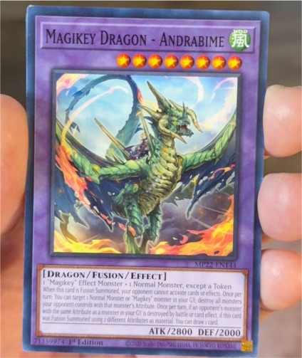 Yu-Gi-Oh! Magikey Dragon - Andrabime MP22-EN144 — front