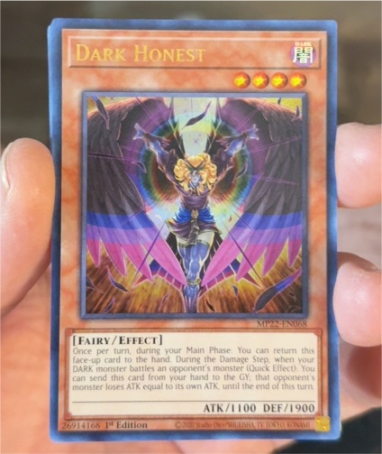 2022 Yu-Gi-Oh! MP22-EN068 Dark Honest — front