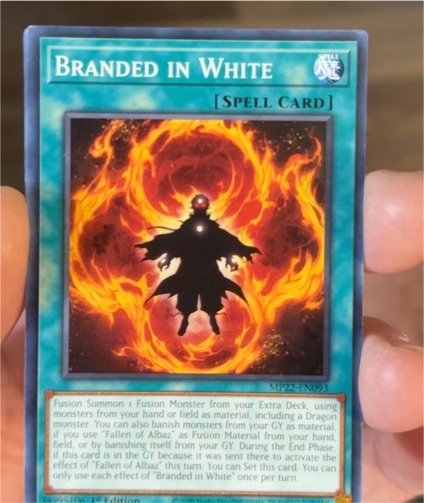 Yu-Gi-Oh! MP22-EN093 Branded in White — front