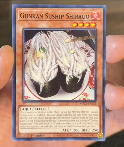 Yu-Gi-Oh! 2022 MP22-EN202 Gunkan Suship Shirauo — front