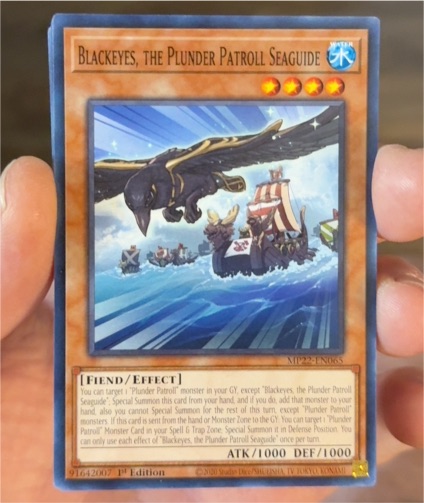 Yu-Gi-Oh! 2022 MP22-EN065 Blackeyes, the Plunder Patroll Seaguide — front