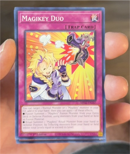 2022 Yu-Gi-Oh! MP22-EN167 Magikey Duo — front