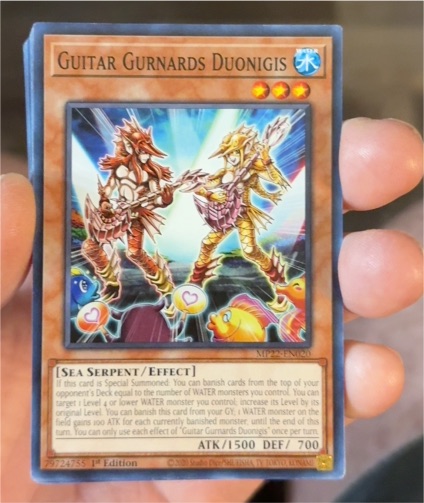 2022 Yu-Gi-Oh! MP22-EN020 Guitar Gurnards Duonigis — front