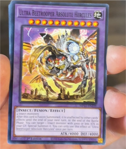 2022 Yu-Gi-Oh! MP22-EN239 Ultra Beetrooper Absolute Hercules — front