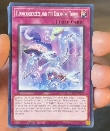 2022 Yu-Gi-Oh! MP22-EN227 Floowandereeze and the Dreaming Town — front