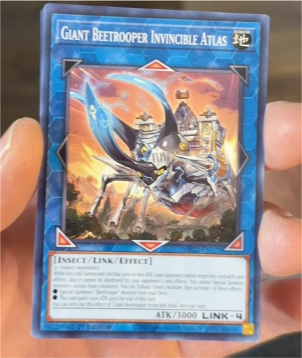 2022 Yu-Gi-Oh! MP22-EN177 Giant Beetrooper Invincible Atlas — front