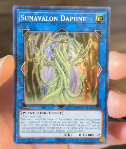 2022 Yu-Gi-Oh! MP22-EN114 Sunavalon Daphne — front