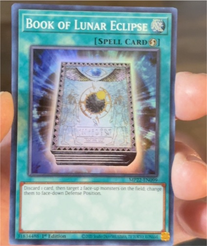 2022 Yu-Gi-Oh! MP22-EN099 Book of Lunar Eclipse — front