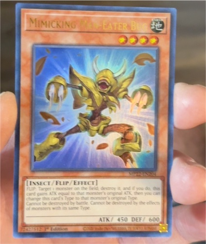 Yu-Gi-Oh! Mimicking Man-Eater Bug BODE-EN029 — front