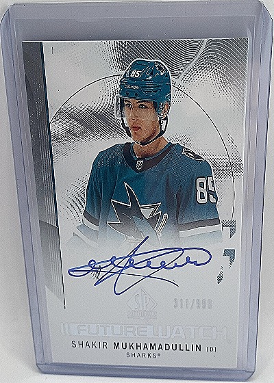 2024-25 Upper Deck SP Authentic Future Watch #FW-SM Shakir Mukhamadullin — front