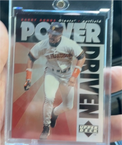 1996 Upper Deck Power Driven #PD2 Barry Bonds — front