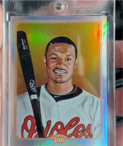 2010 Topps 206 #196 Adam Jones — front