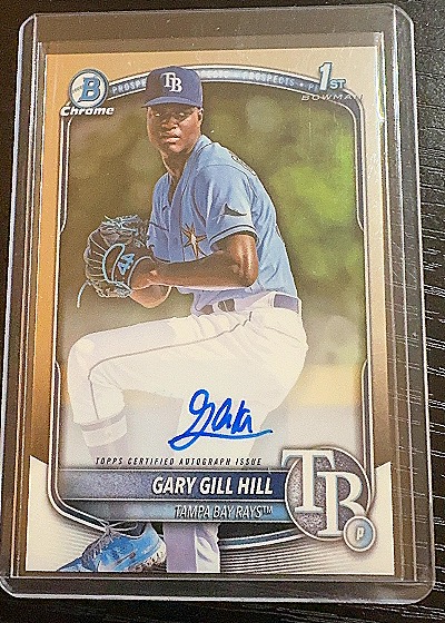 2025 Bowman Chrome #CPA-GG Gary Gill Hill — front