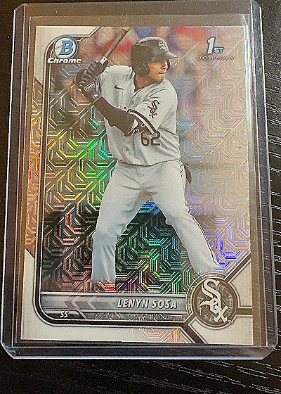 2022 Bowman Chrome #BCP-76 Lenyn Sosa — front