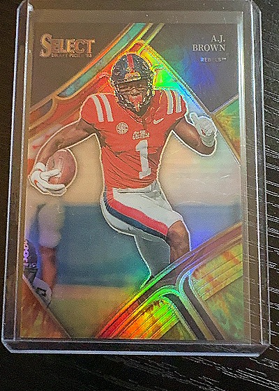 2023 Panini Select Draft Picks #157 A.J. Brown — front