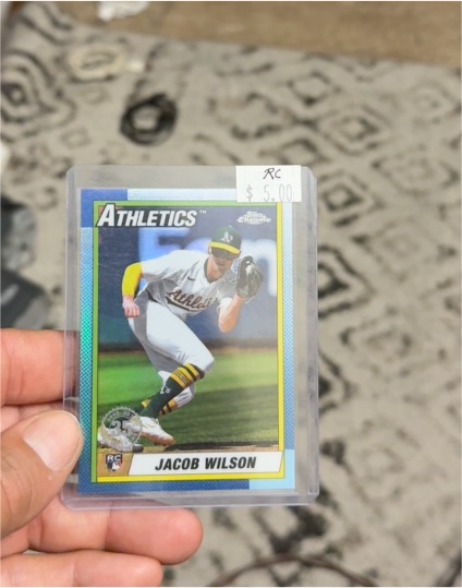 2025 Topps Chrome #90CB-18 Jacob Wilson — front