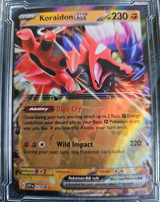 2023 Pokémon SV Black Star Promo #029 Koraidon ex — front