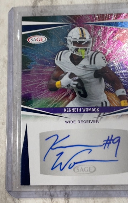 2025 SAGE HIT #A-KW2 Kenneth Womack — front