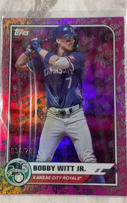 2025 Topps All Star Game #30 Bobby Witt Jr. — front