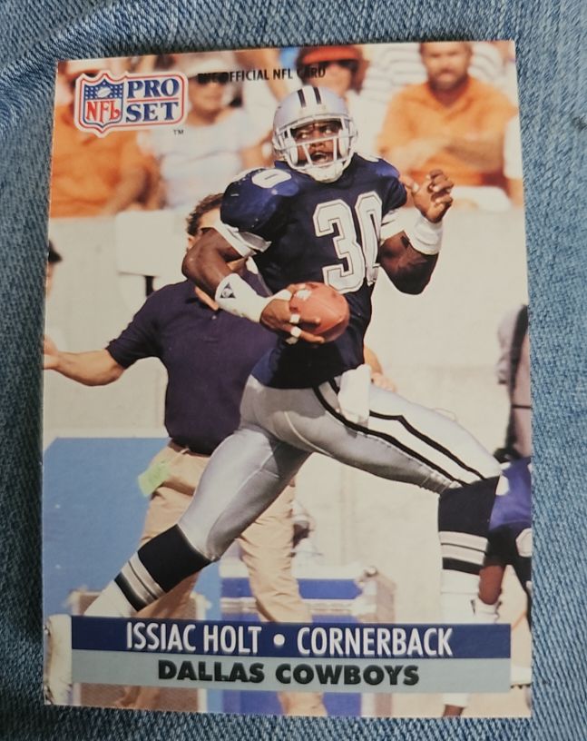 1991 Pro Set #131 Issiac Holt — front
