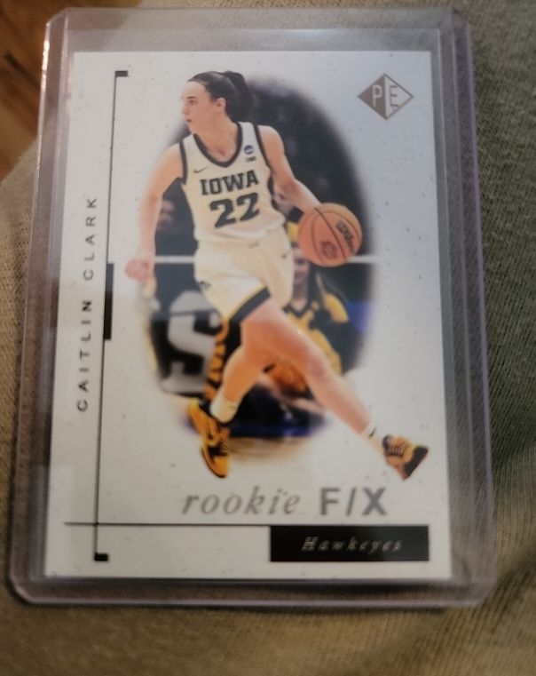 2023 Panini PE Rookie F/X Caitlin Clark — front