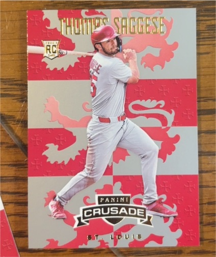 2025 Panini Crusade #63 Thomas Saggese — front