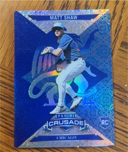 2025 Panini Crusade #unknown Matt Shaw — front