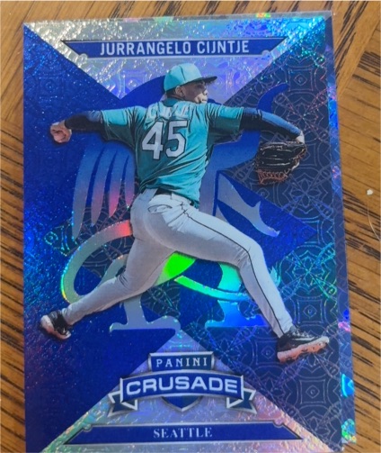 2025 Panini Crusade #45 Jurrangelo Cijntje — front