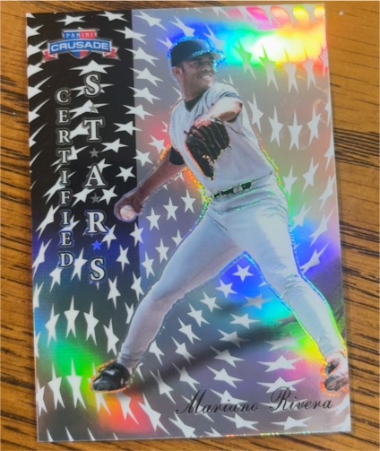 2025 Panini Crusade Certified Stars Prizm #21 Mariano Rivera — front