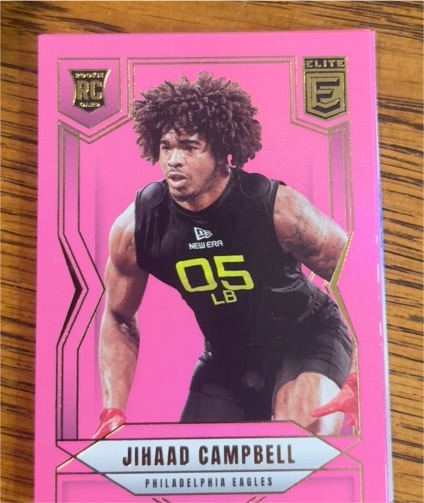 2025 Panini Donruss Elite #198 Jihaad Campbell — front