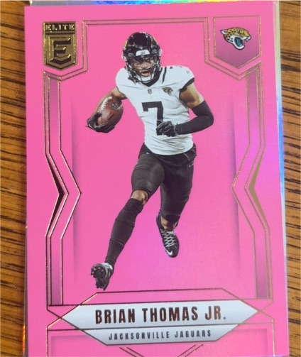 2025 Donruss Elite #27 Brian Thomas Jr. — front