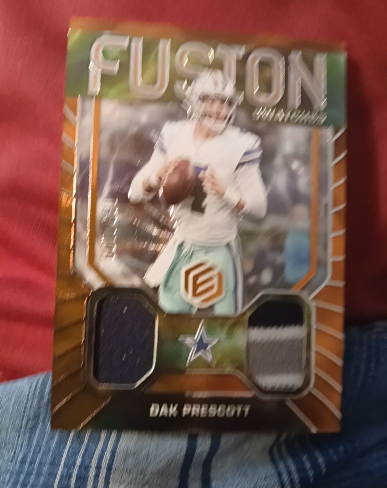 2022 Panini Elements Fusion Swatches #FS-14 Dak Prescott — front