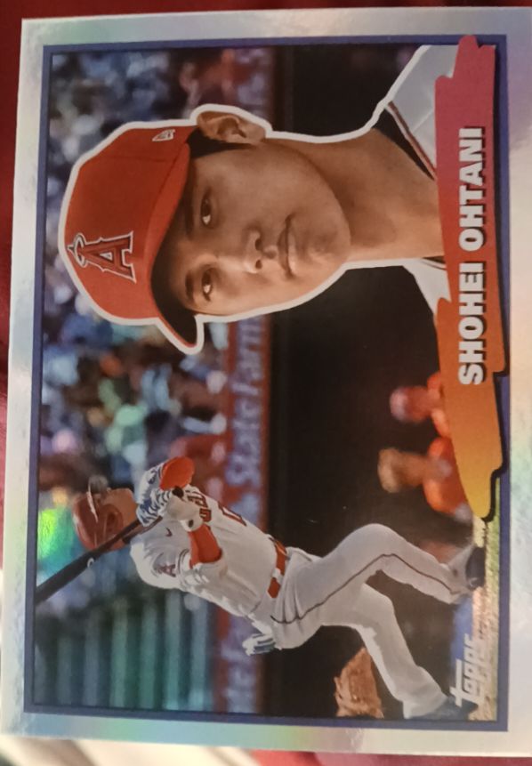 2022 Topps Archives 1988 Topps Big Foil #88BF-2 Shohei Ohtani — front
