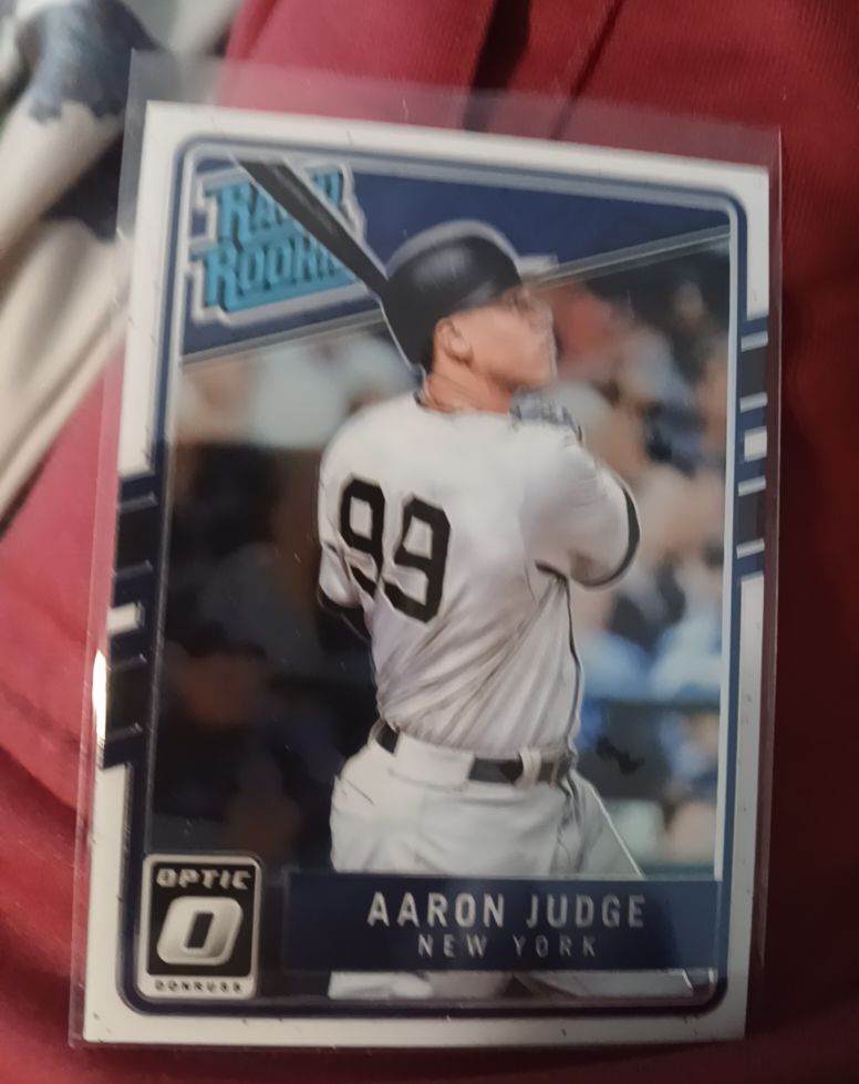 2017 Donruss Optic #38 Aaron Judge Rated Rookie — front