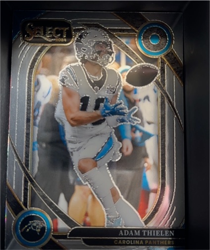 2024 Panini Select #202 Adam Thielen Carolina Panthers — front