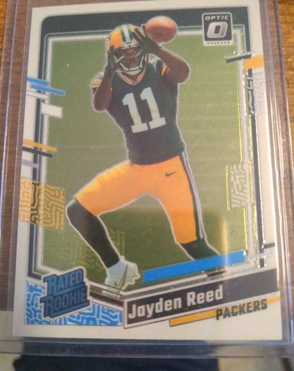 2023 Panini Donruss Optic #239 Jayden Reed — front