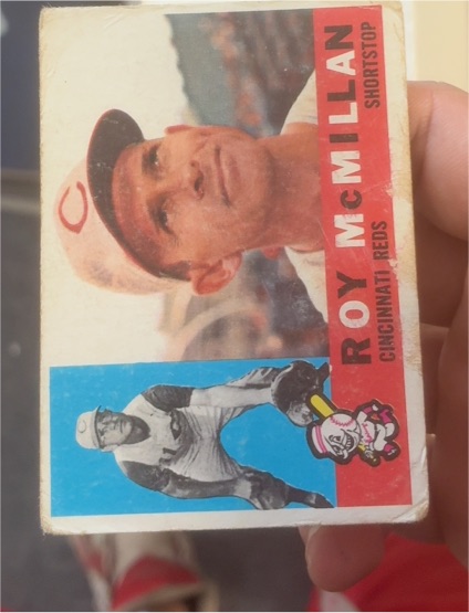 1960 Topps #45 Roy McMillan — front