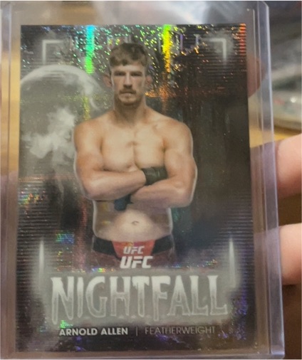 2025 Topps Midnight UFC Nightfall #NF-1 Arnold Allen — front