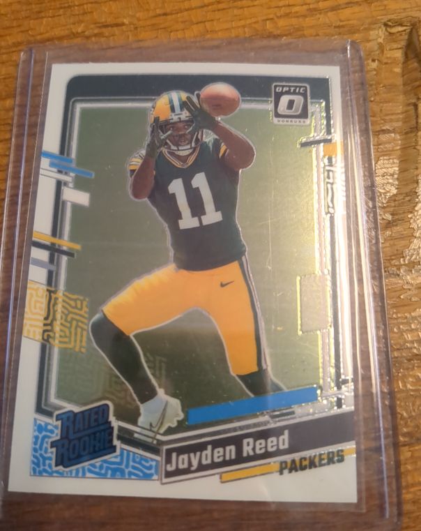 2023 Panini Donruss Optic #239 Jayden Reed — front