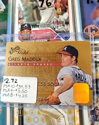 1995 Donruss Studio Gold #6 Greg Maddux — front
