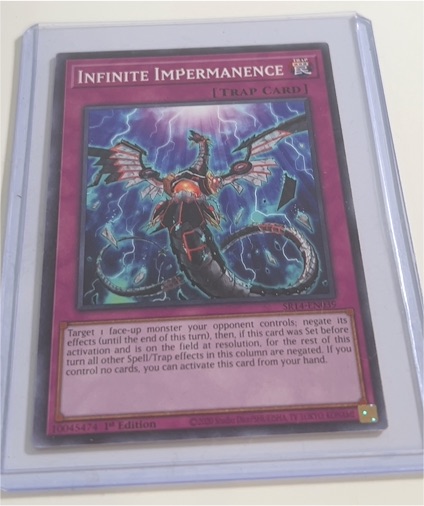 Yu-Gi-Oh! Infinite Impermanence SDWD-EN031 — front