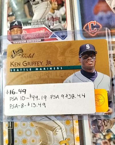 1995 Donruss Studio Gold #5 Ken Griffey Jr. — front