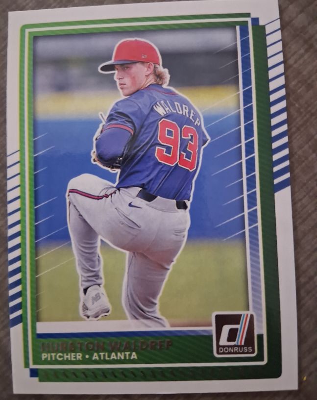 2025 Donruss #58 Hurston Waldrep — front