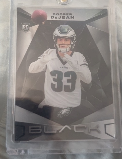 2024 Panini Black #33 Cooper DeJean — front