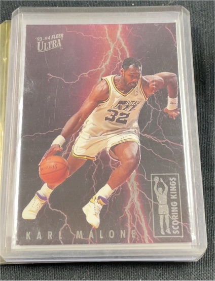 1993-94 Fleer Ultra Scoring Kings #6 Karl Malone — front